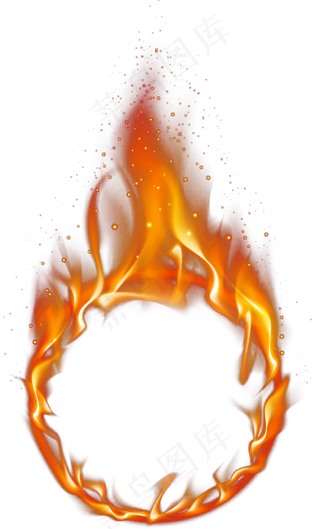 燃烧的火焰特效烈火火苗PNG免扣素...