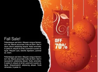 一款购物打折矢量素材