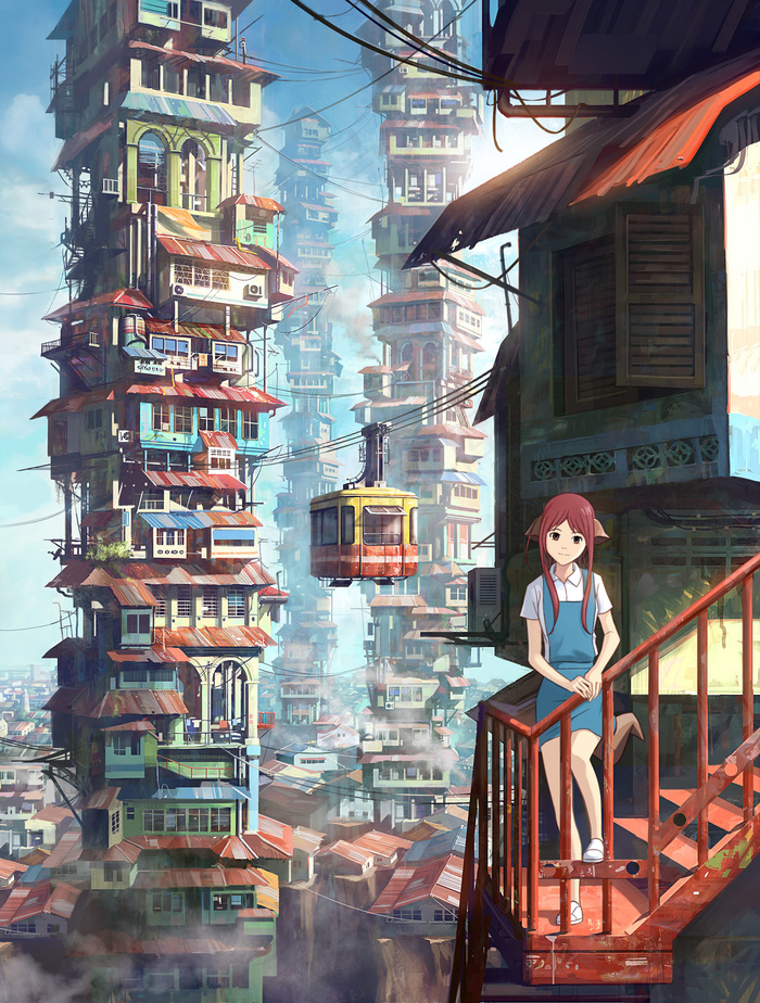 动漫场景