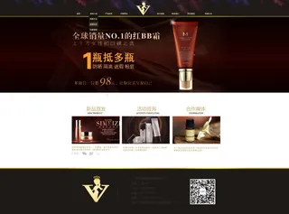 网页效果图简洁大方