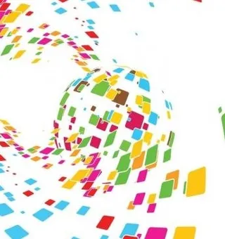 免费矢量摘要镶嵌设计说明