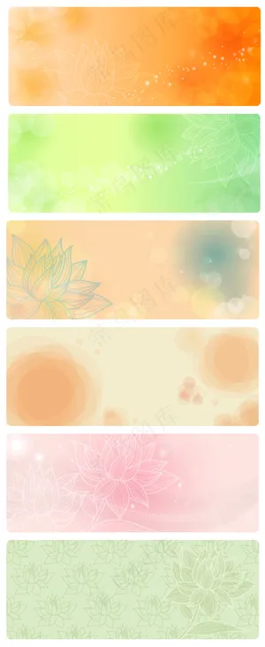 淡雅忽闻背景矢量素材