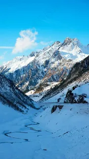 雪峰高清摄影图片  雪峰高清摄影图片