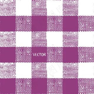 紫色格子布纹背景背景矢量素材下载,