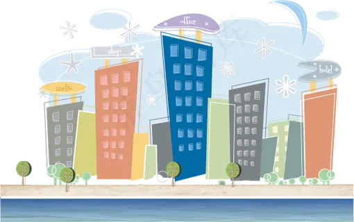 卡通城市 卡通城市