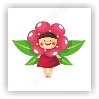 小精灵绿色女孩