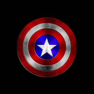 美国队长盾牌psd素材下载