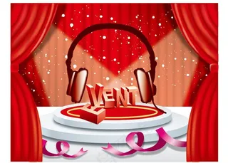 时尚创意矢量广告图片