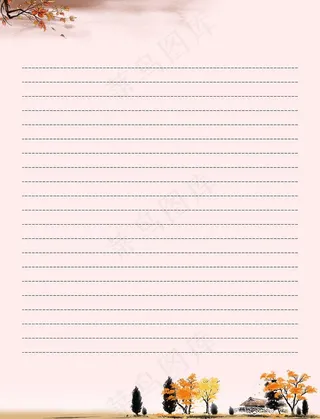 网页背景信纸素材_秋_02图片