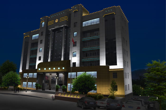 巴东城区亮化工程图片