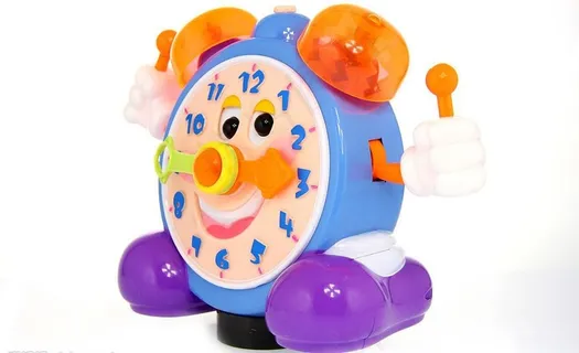 儿童玩具 闹钟 彩色图片