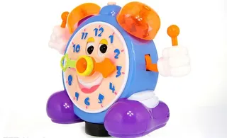儿童玩具 闹钟 彩色图片