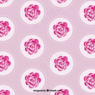手绘玫瑰背景