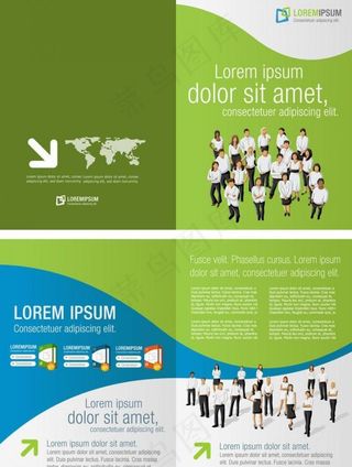 商务画册封面图片