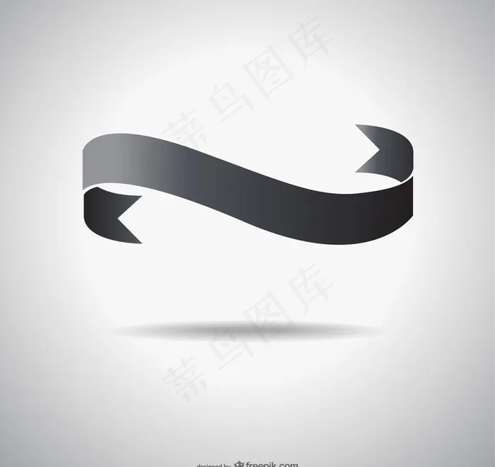 矢量飘带图片ai矢量模版下载
