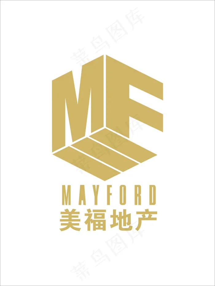 美福地产-LOGO(210X297)cdr矢量模版下载