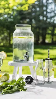 玻璃瓶高清摄影图片