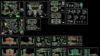 酒店全套CAD施工图