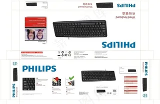 飞利浦键盘包装图片