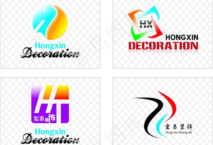 公司logo图片cdr矢量模版下载