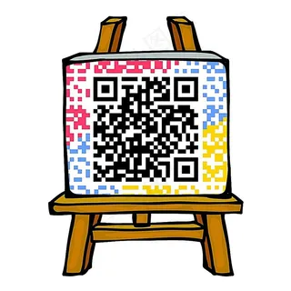 画架二维码设计