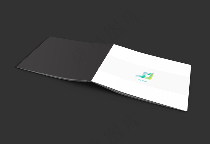 商务高档画册样机