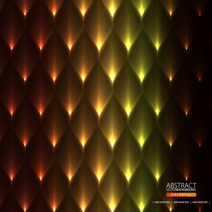 璀璨炫光背景矢量素材