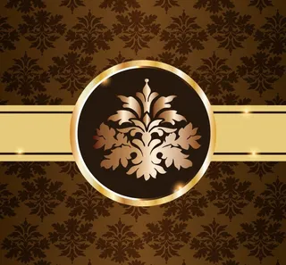 欧式花纹背景图片