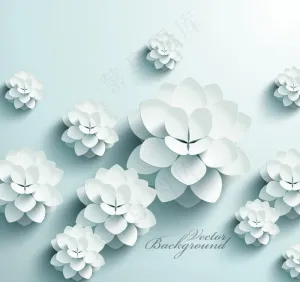 3d花纹底纹纸张图片