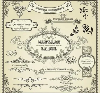 欧式花纹 边框图片