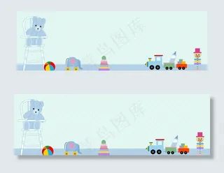 冰淇淋色卡通儿童婴儿用品海报背景