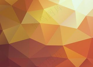 温馨暖色抽象几何不规则形状背景