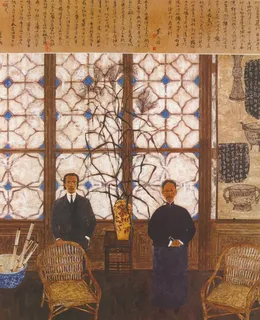 出于幽谷迁于乔木图