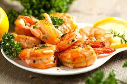 柠檬虾美食图片