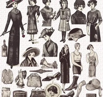 贵妇与少女图片