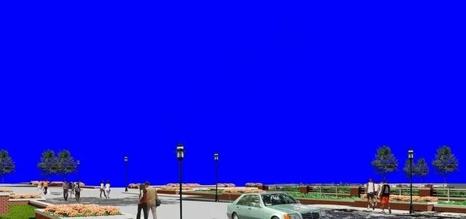 效果图后期模板图片