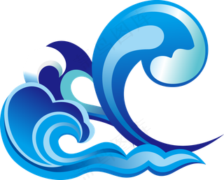 水元素水花浪花水波浪PNG素材