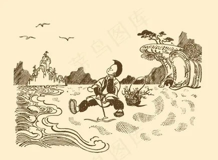 神笔马良儿童画 神笔马良儿童画