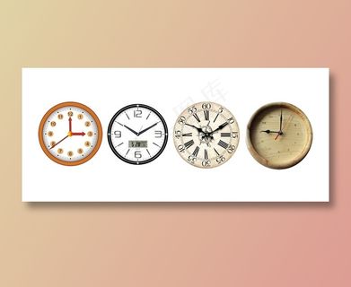 钟 免抠素材PSD分层