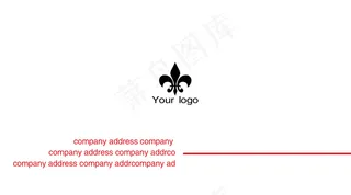 隐约底纹创意名片