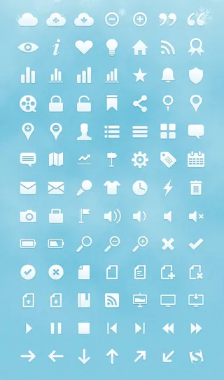 质感图标PSD分层素材