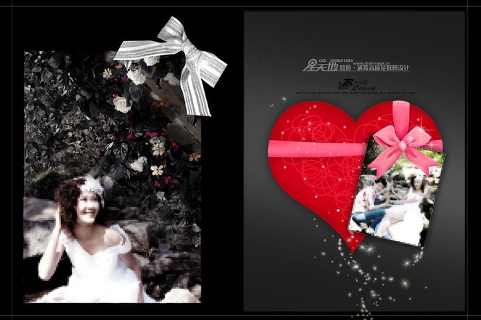 婚纱写真模版图片(4803X3465(DPI:200))psd模版下载
