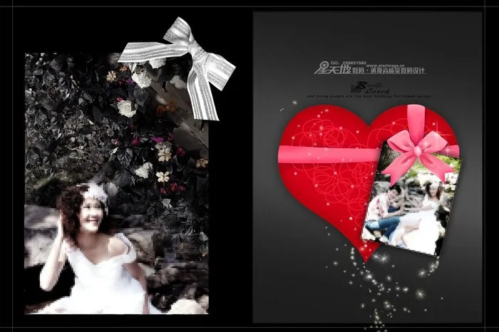 婚纱写真模版图片(4803X3465(DPI:200))psd模版下载