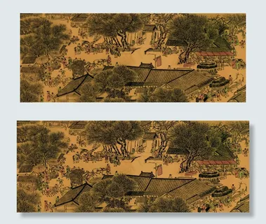 清明上河图 部分图片