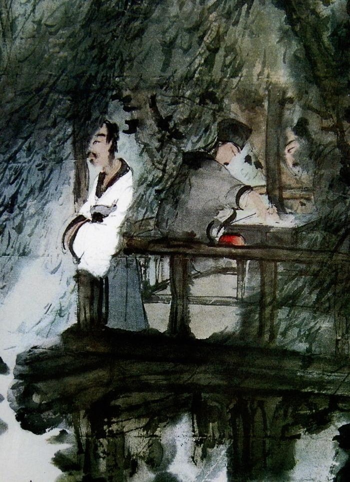 水阁围棋图片