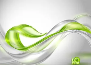 动感透明波纹背景矢量素材二