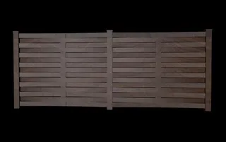 花园篱笆terrassen适合她卡...