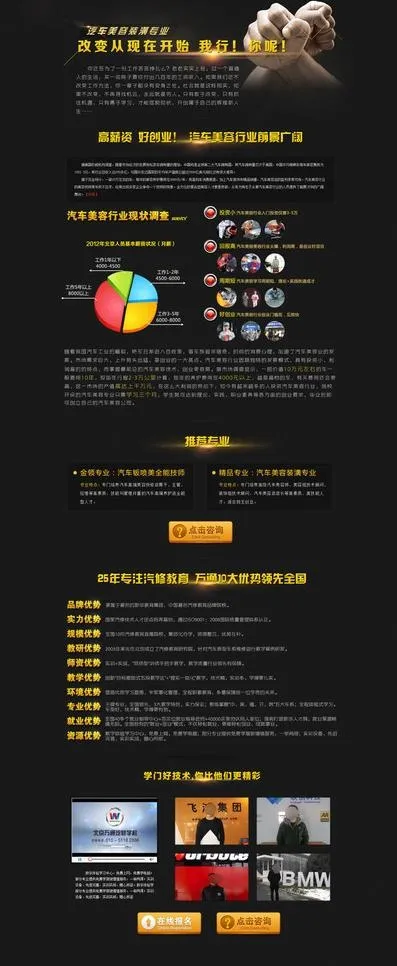 学汽车美容 来北京万通psd模版下载