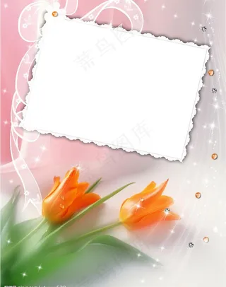 漂亮的婚礼相框图片