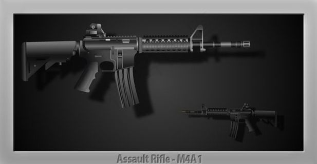 M4A1开枪子弹发射